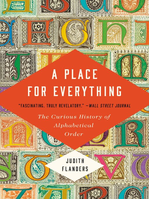 Title details for A Place for Everything by Judith Flanders - Wait list